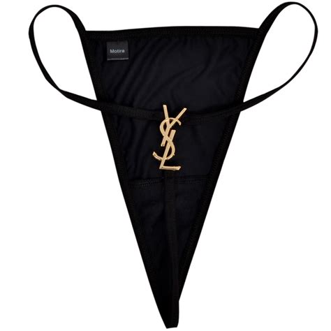 ysl thong underwear.